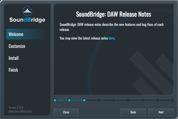 Sound Bridgeインストール